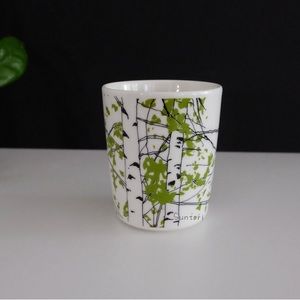 MARIMEKKO Finland KAIKU Birch tree porcelain coffee mug 2.5DL